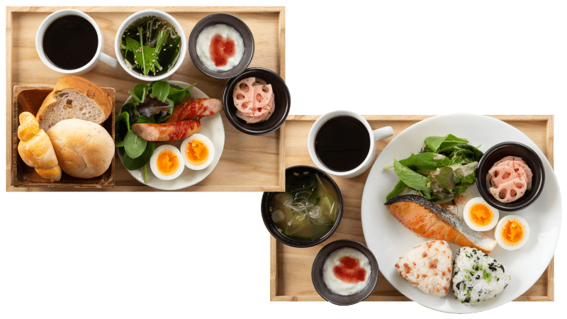 無料朝食サービス